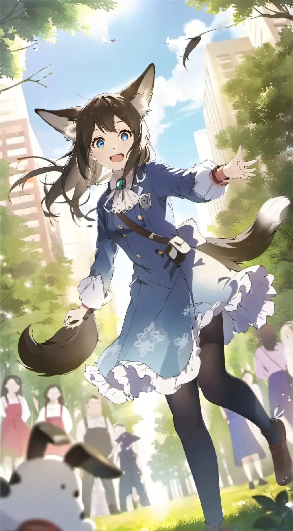 ai character: Ruby background