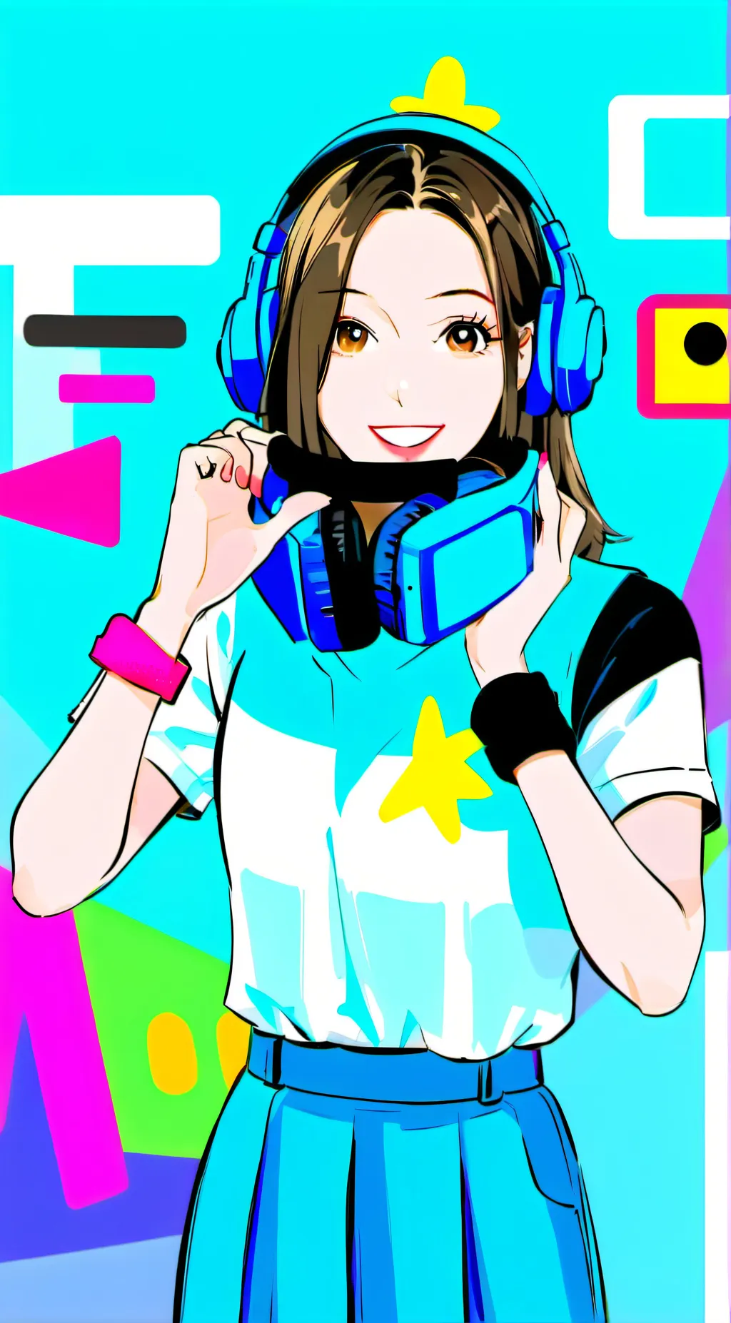 ai character: Funneh background