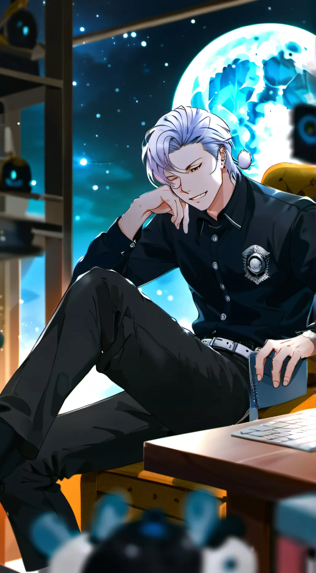 ai character: k.s background