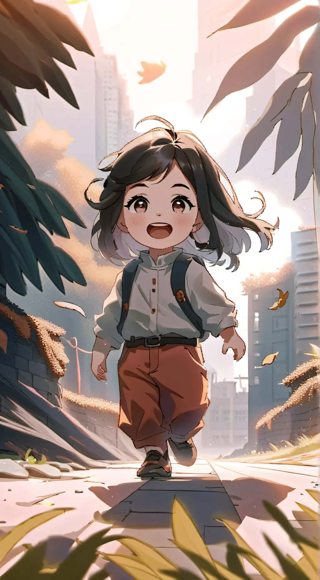 ai character: Mry background
