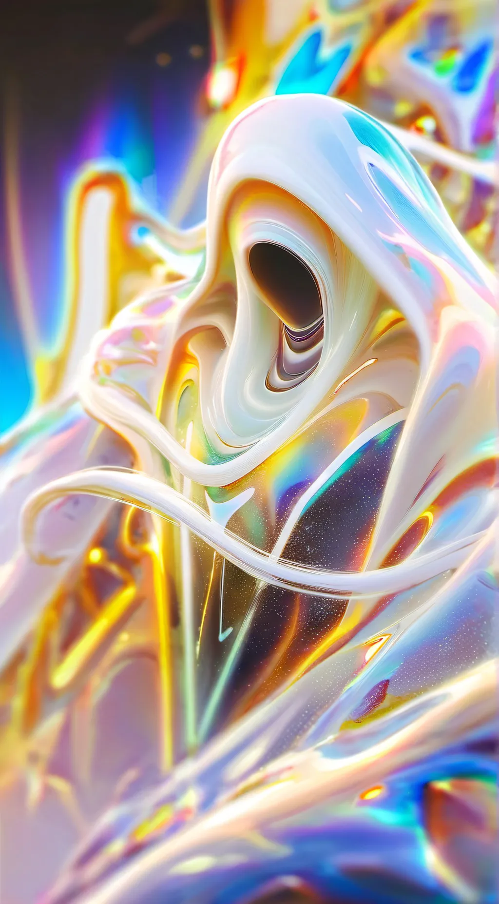 ai character: xfaceø  background