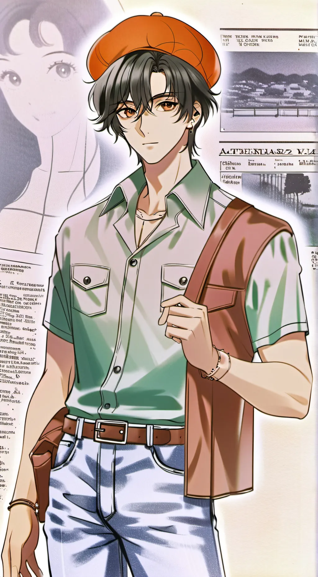 ai character: Larry Needlemeyer background