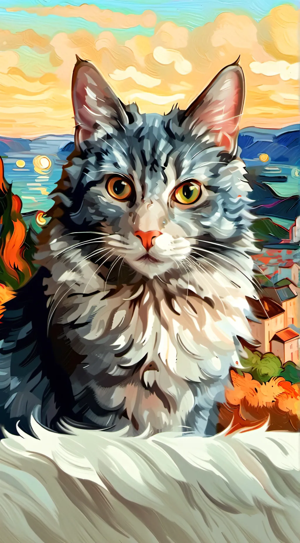 ai character: Ringo  background