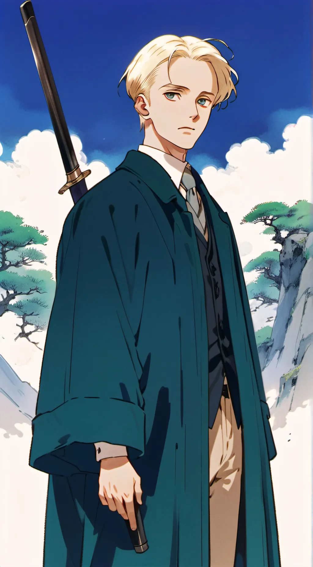 ai character: Draco Malfoy background