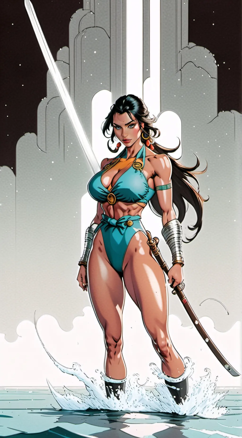 ai character: korra  background