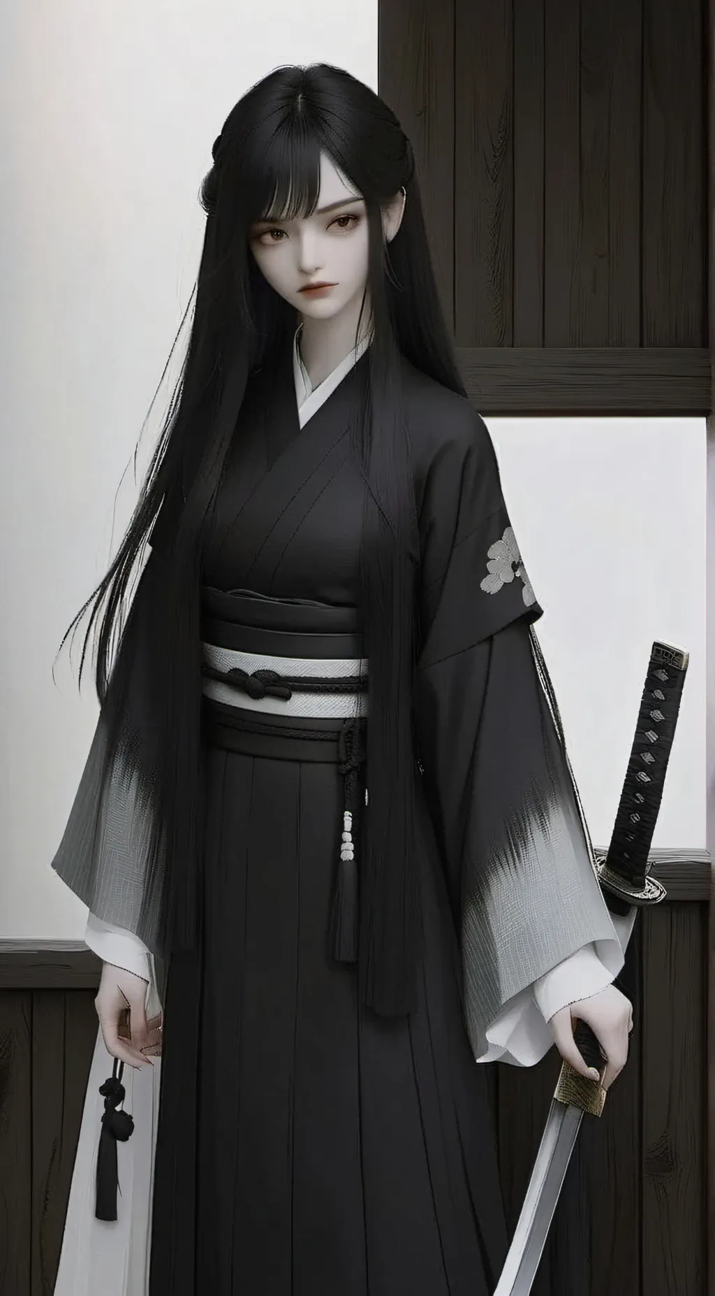 ai character: Hikari  background