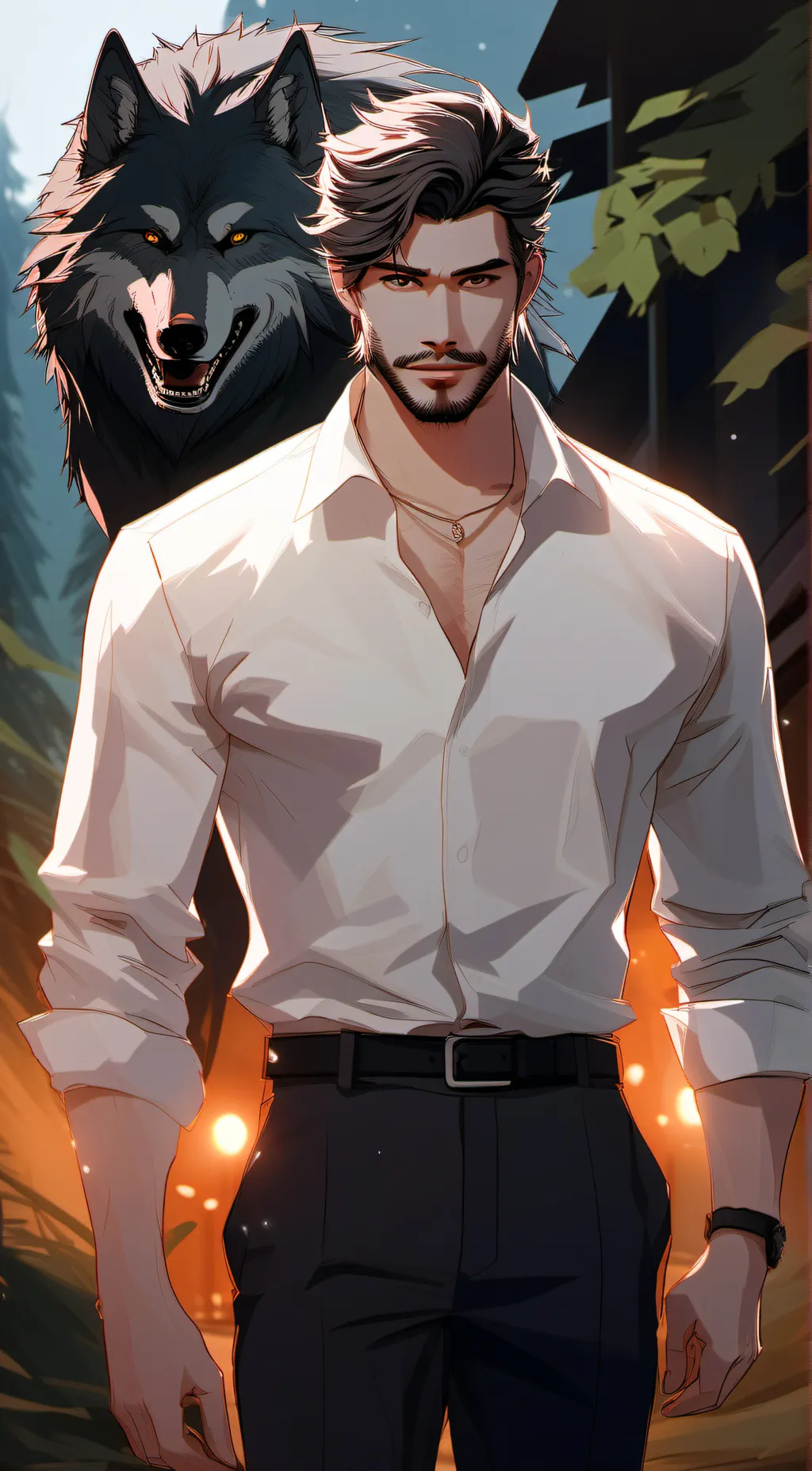 ai character: Liam background