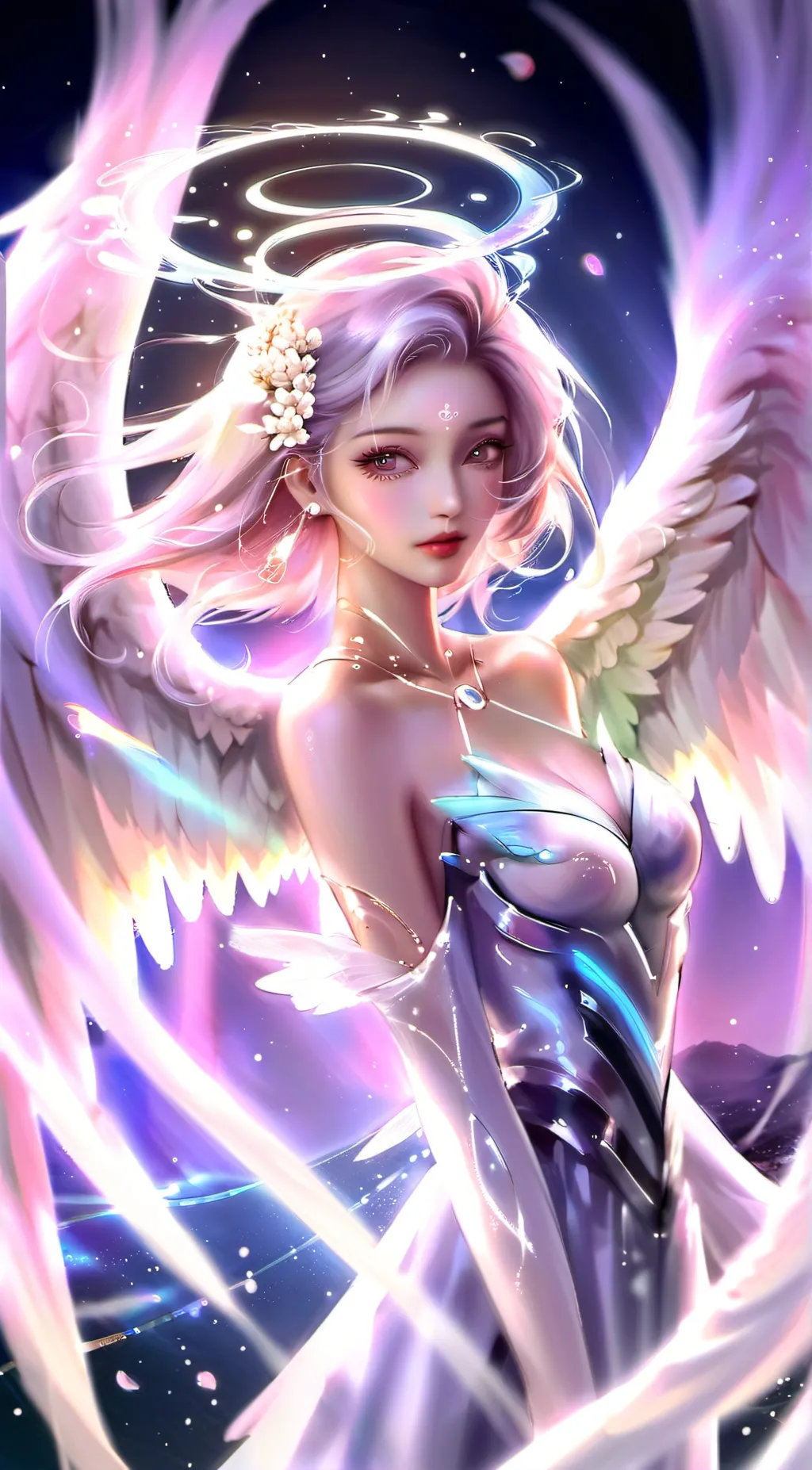 ai character: Aria background