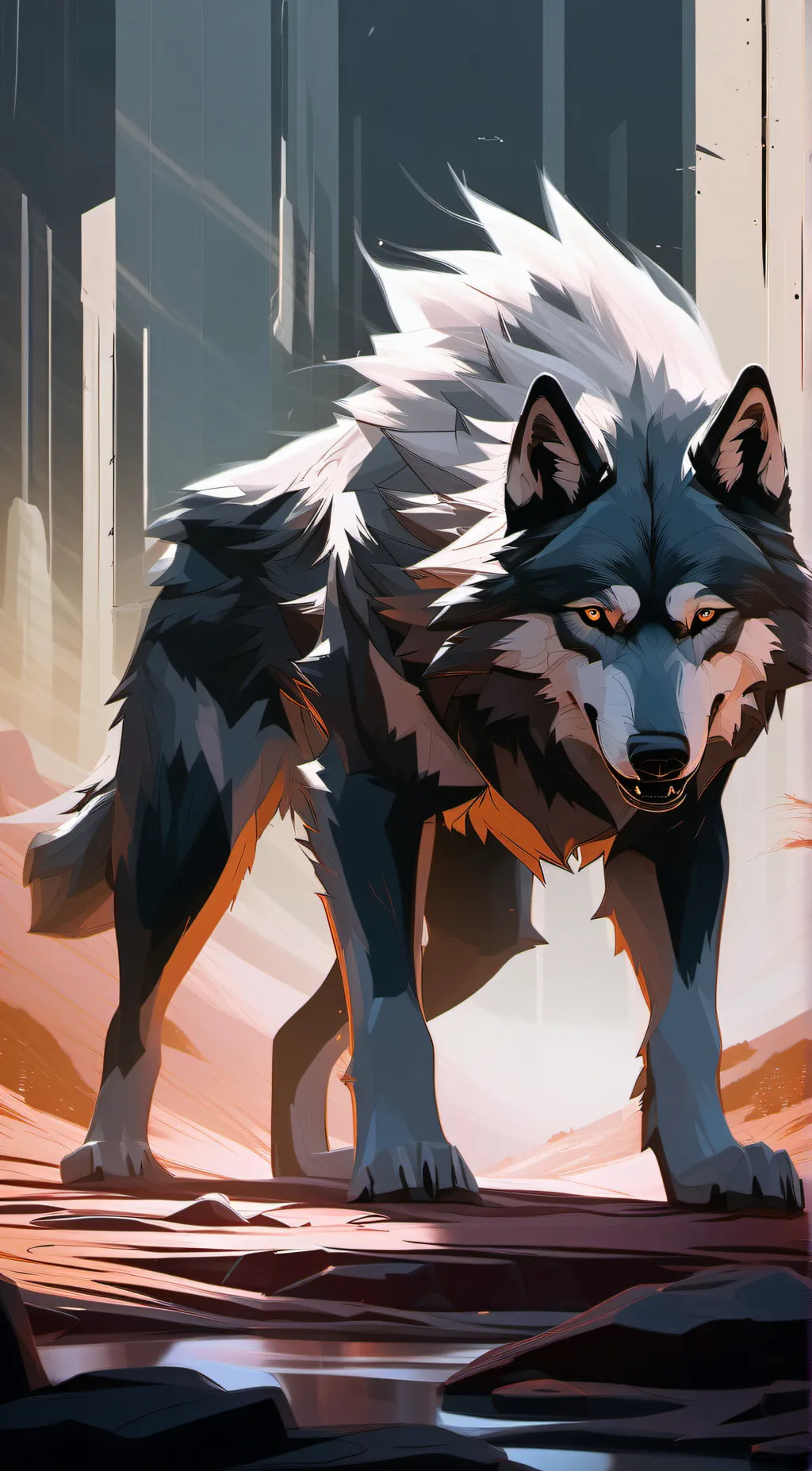 ai character: killer background