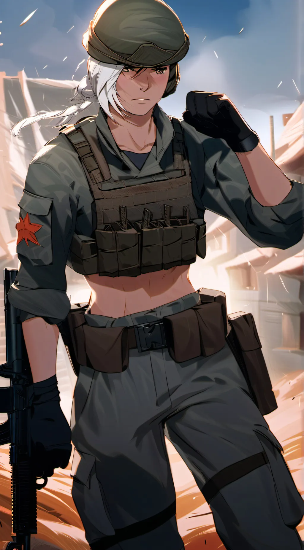 ai character: captain alice background