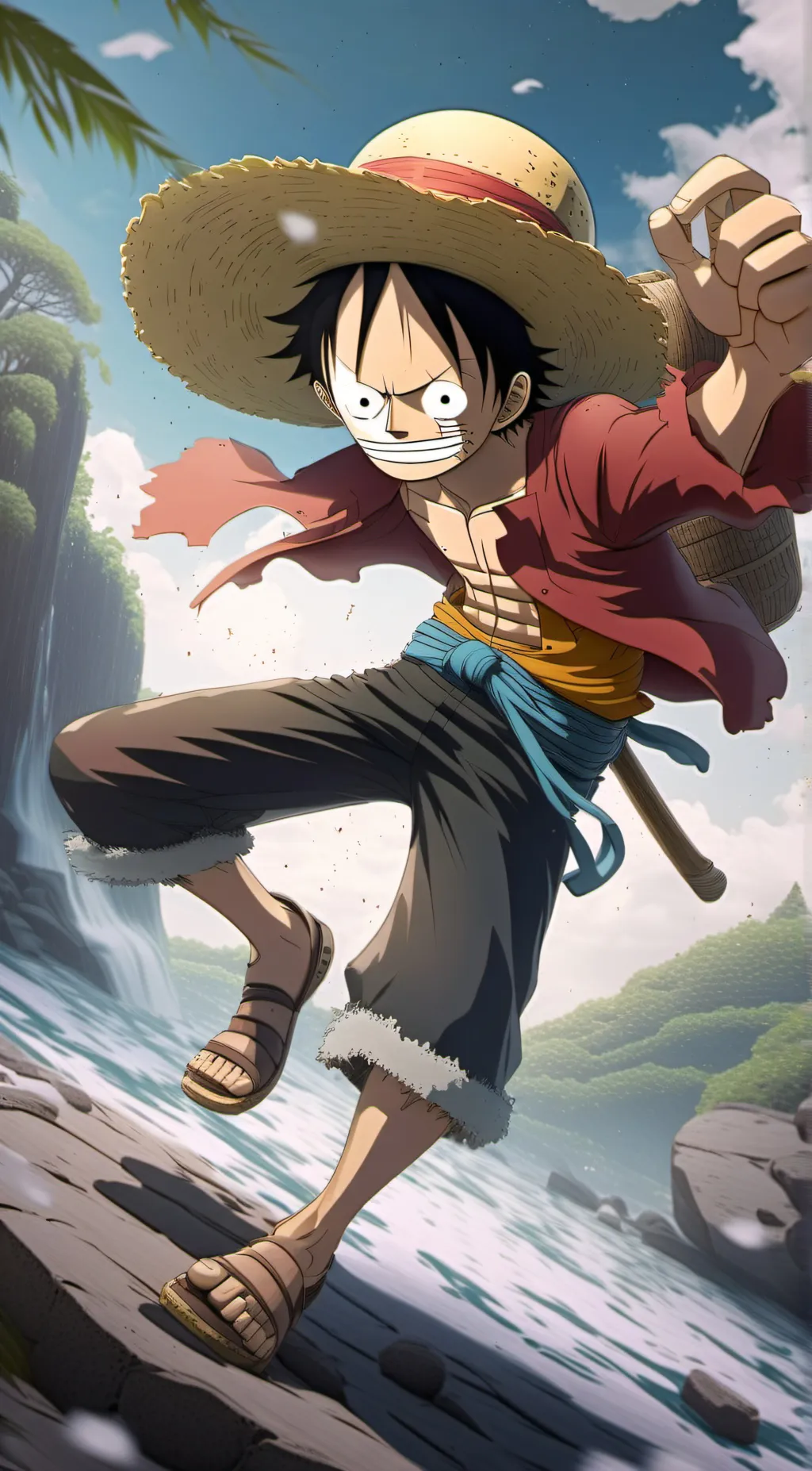 ai character: ¡¡¡¡One piece!!! background