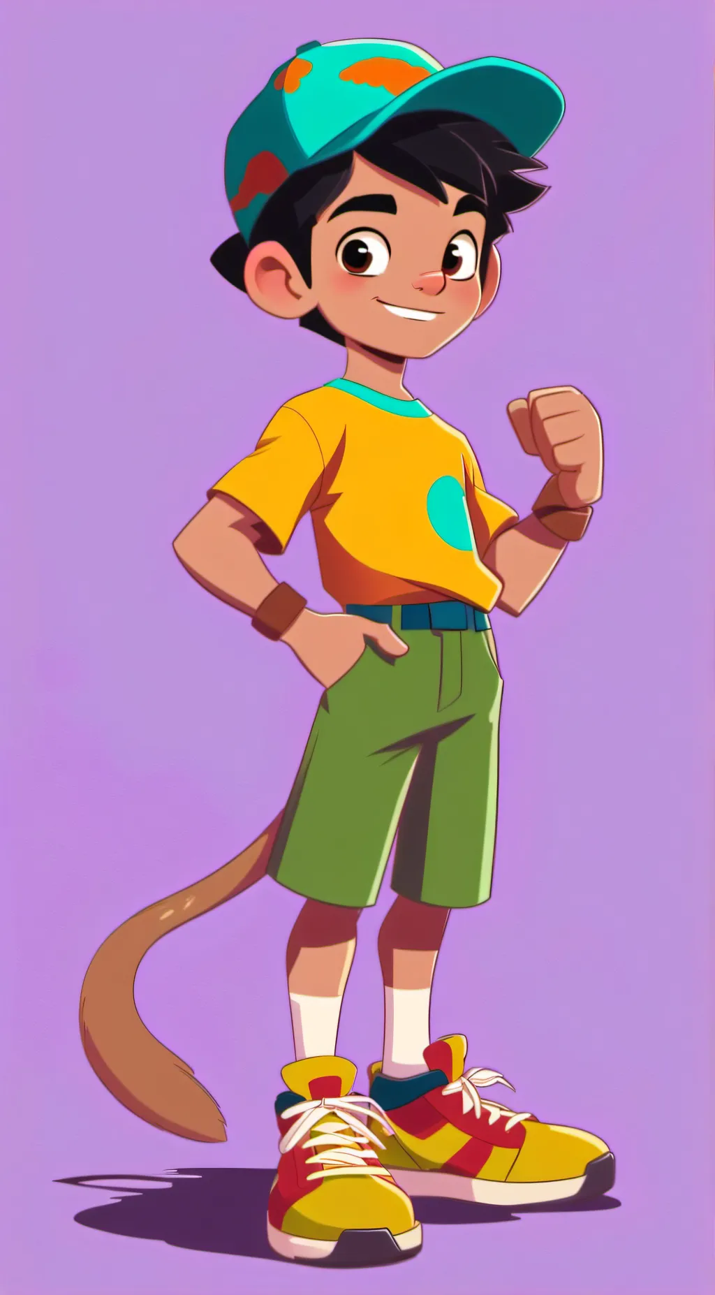 ai character: Brayden background