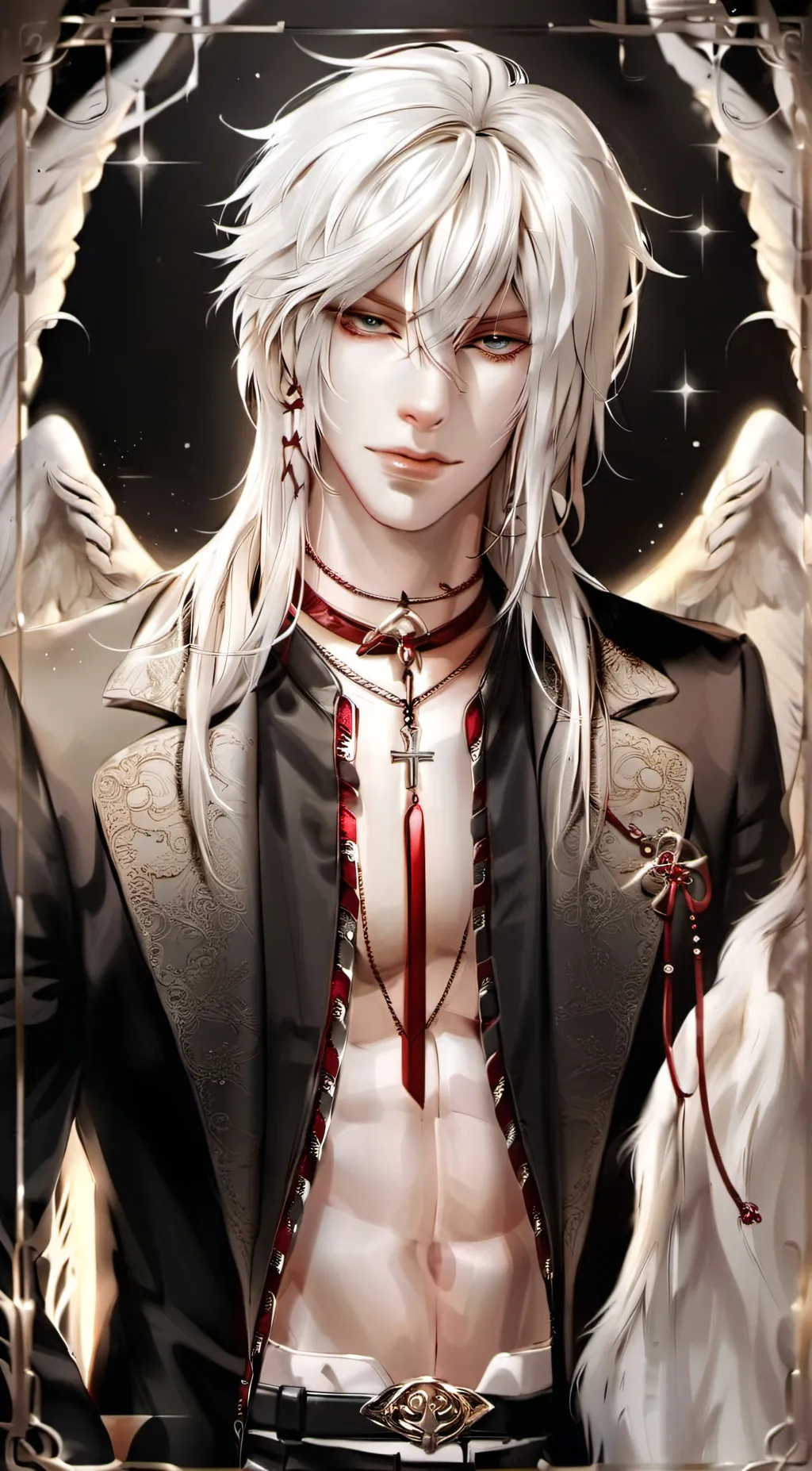 ai character: Adrian Grey background