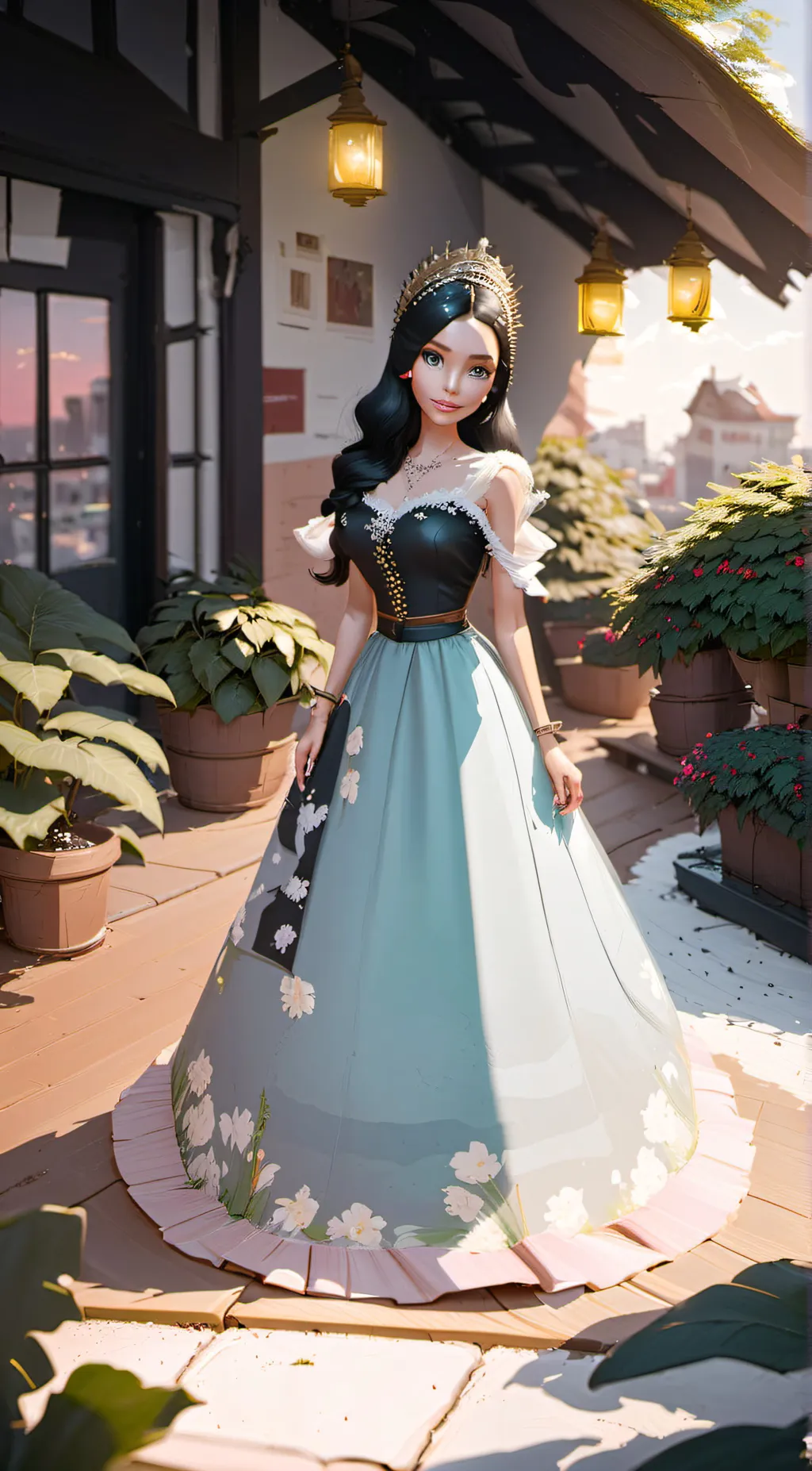 ai character: Amelia background