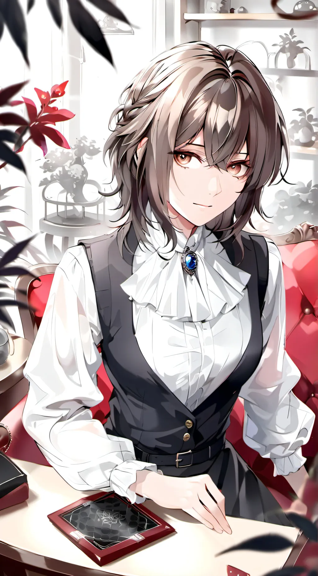ai character: Alexandra Cyrus ￼ background