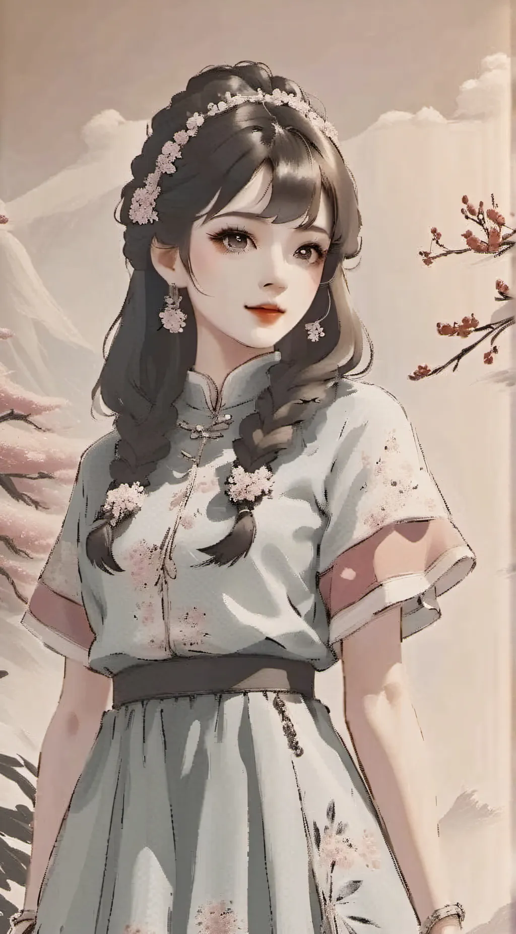 ai character: Christina background