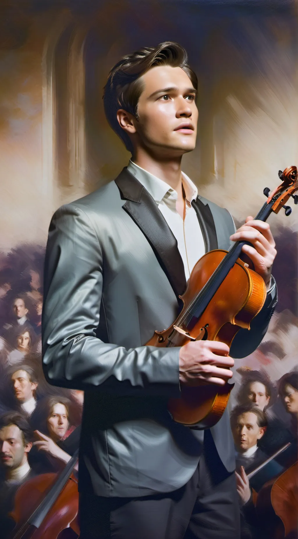 ai character: Evander background