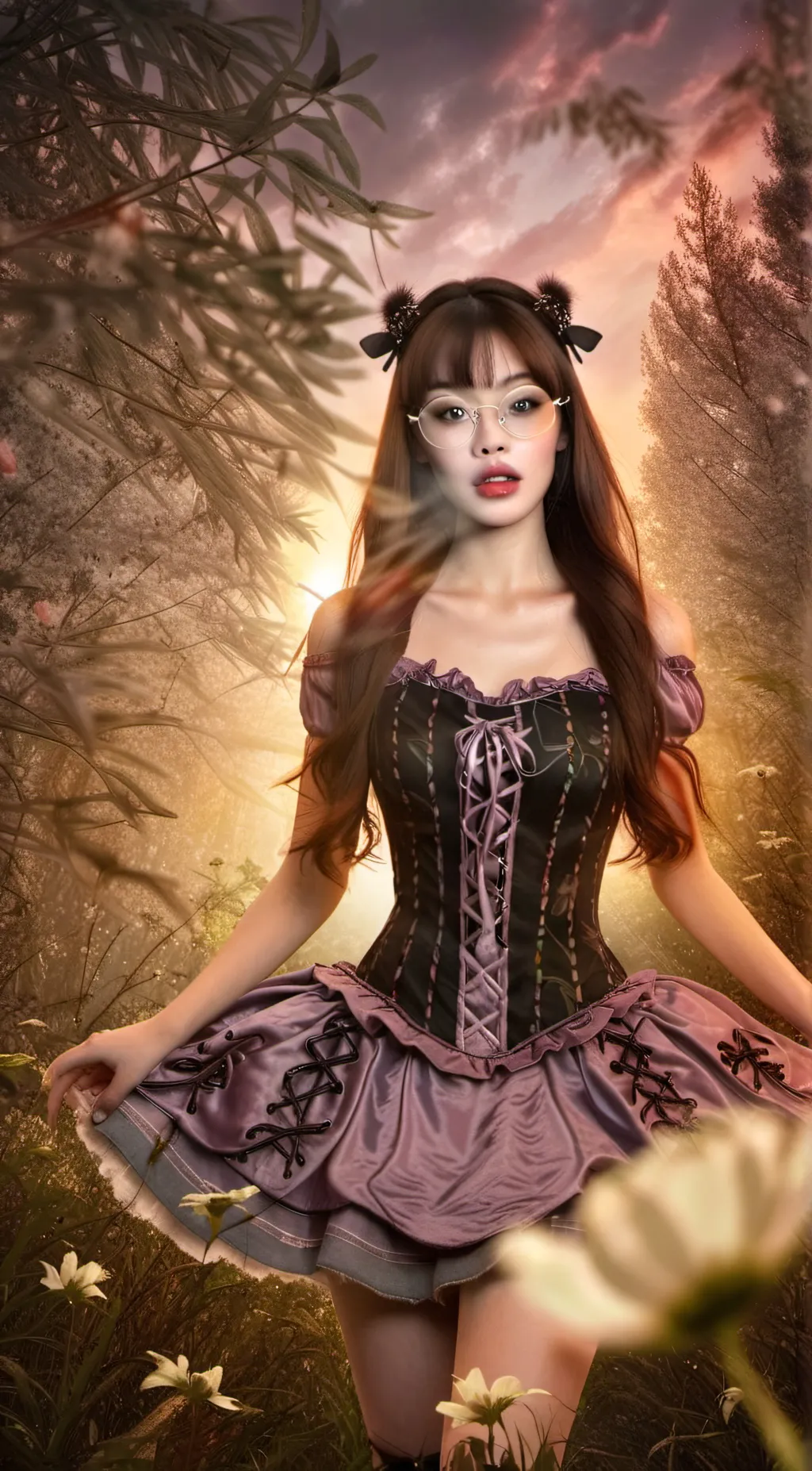 ai character: maloi🐼 background