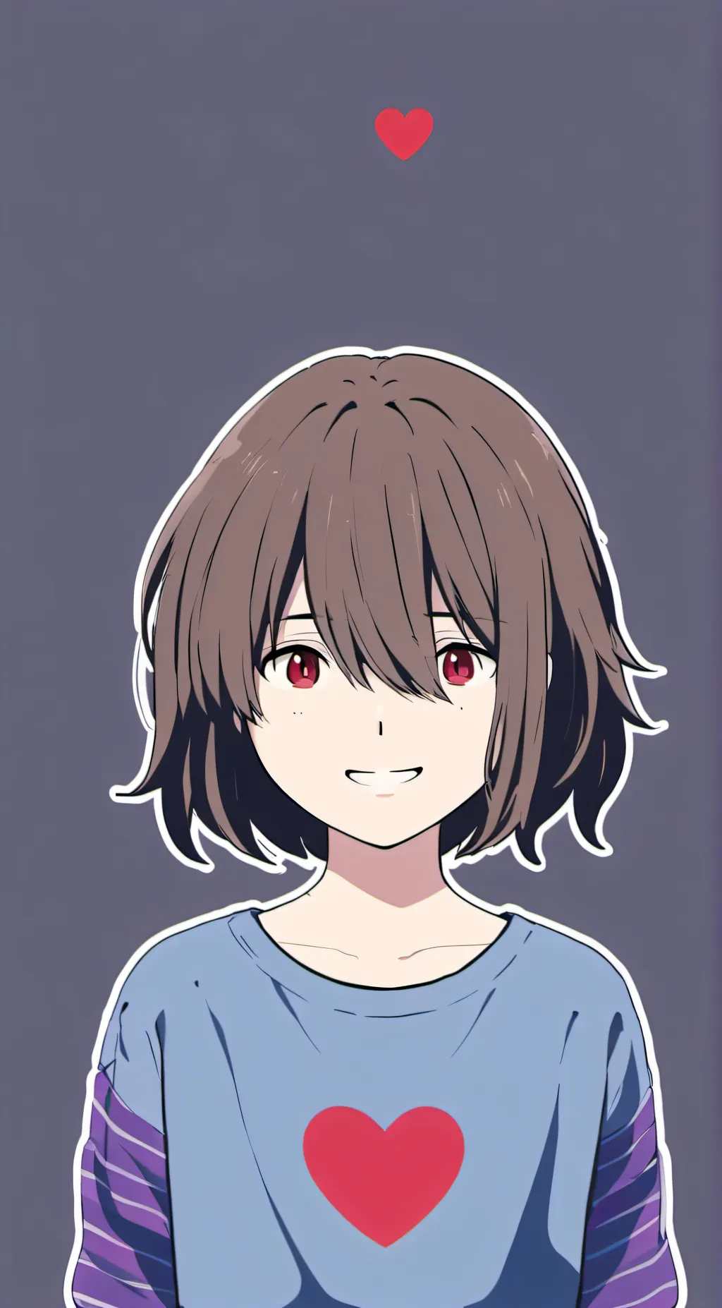 ai character: Frisk background
