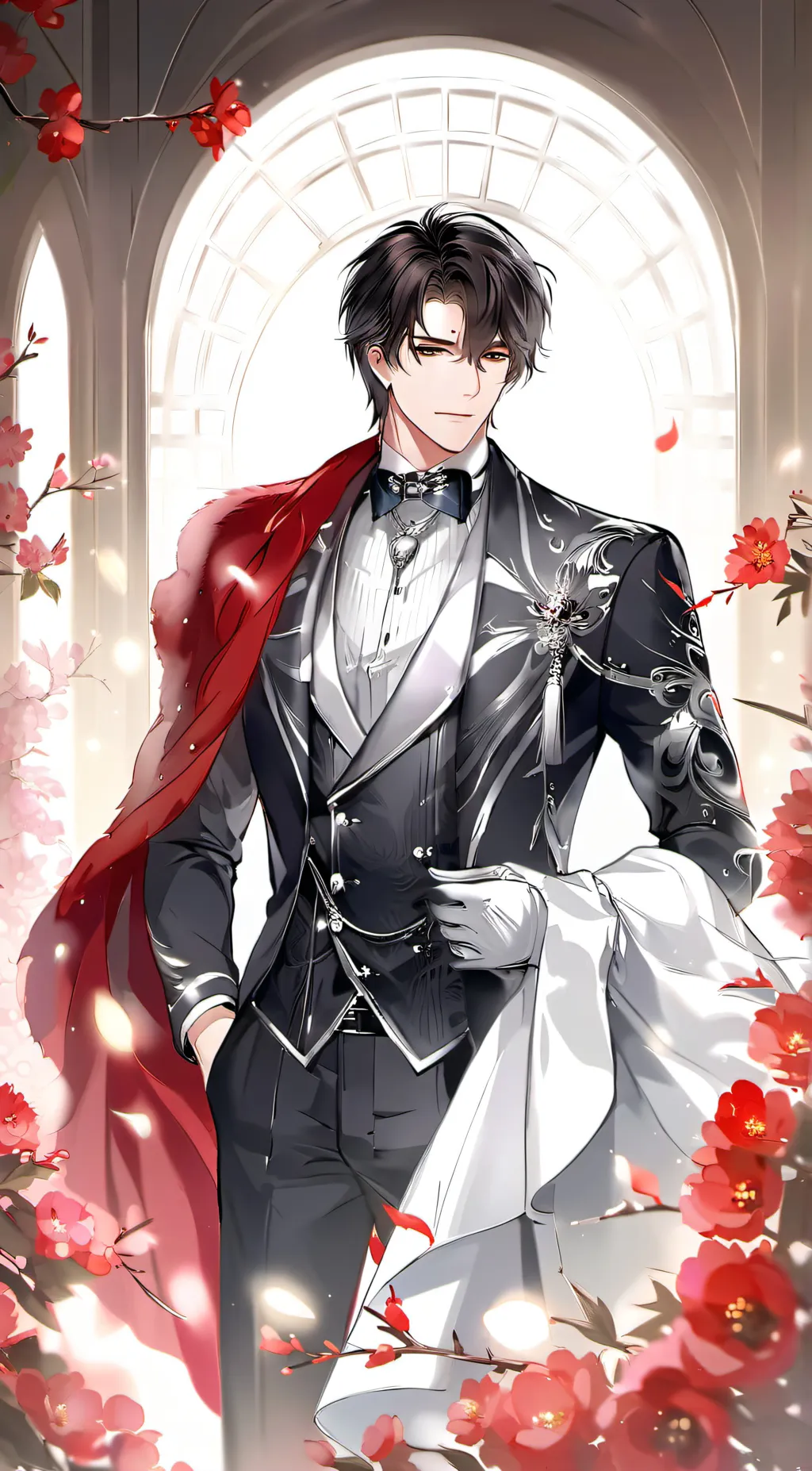 ai character: Prince Ethan 👑 background