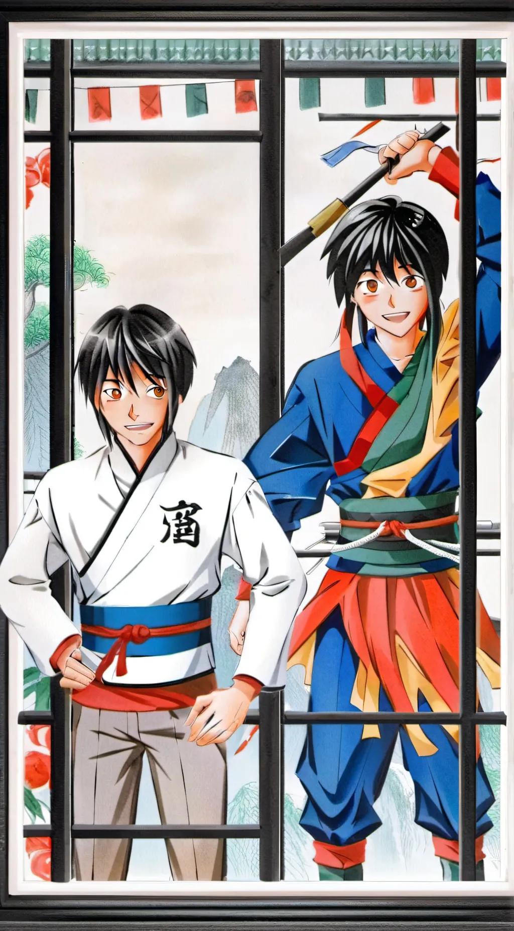 ai character: buso renkin background