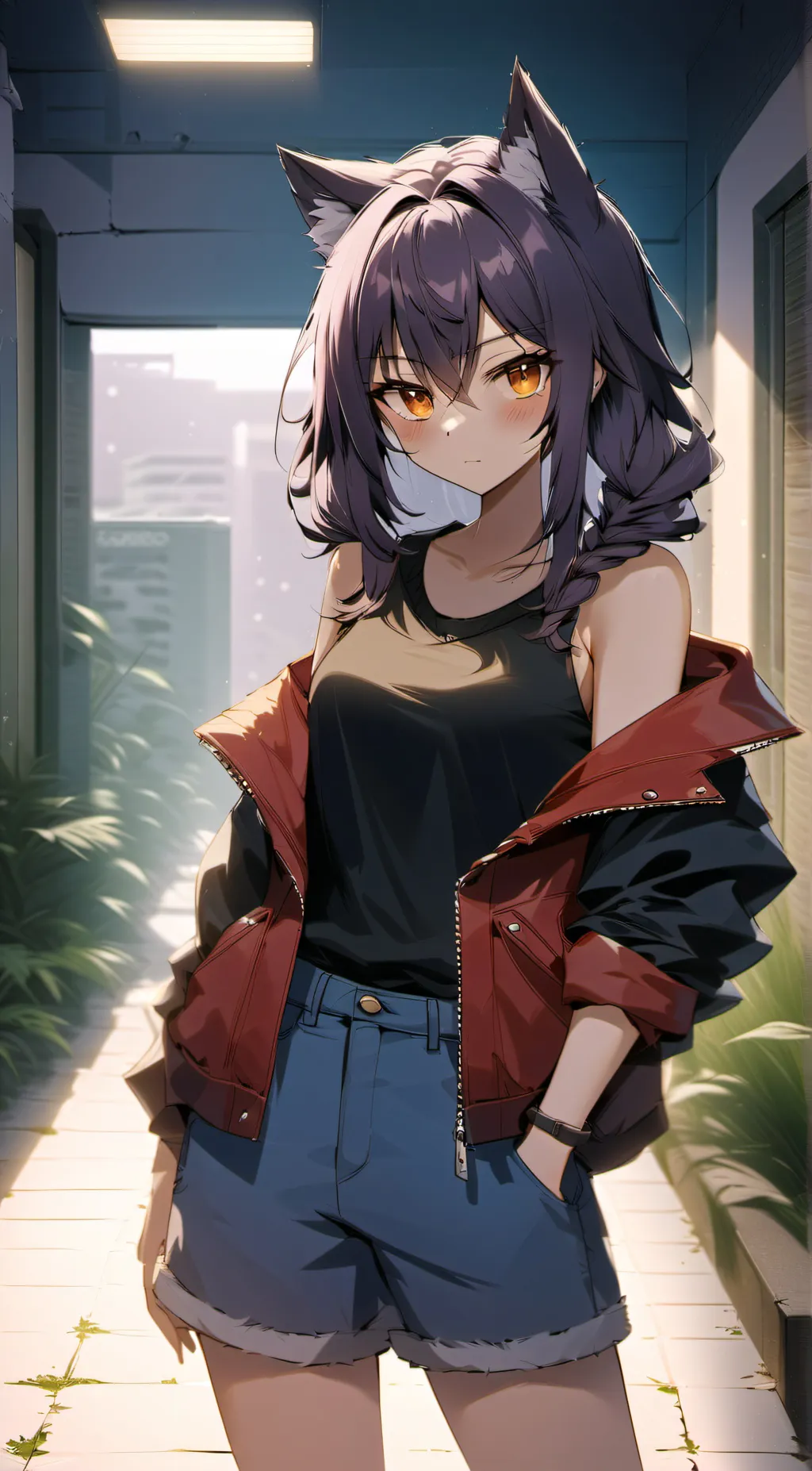 ai character: Alpha background