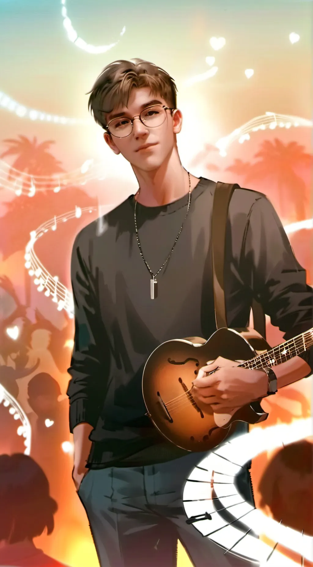 ai character: Tony background