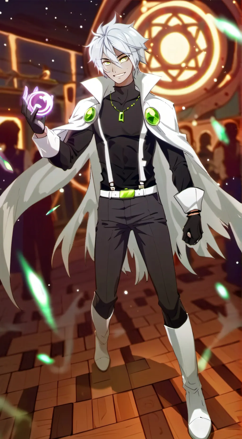 ai character: Danny Phantom background