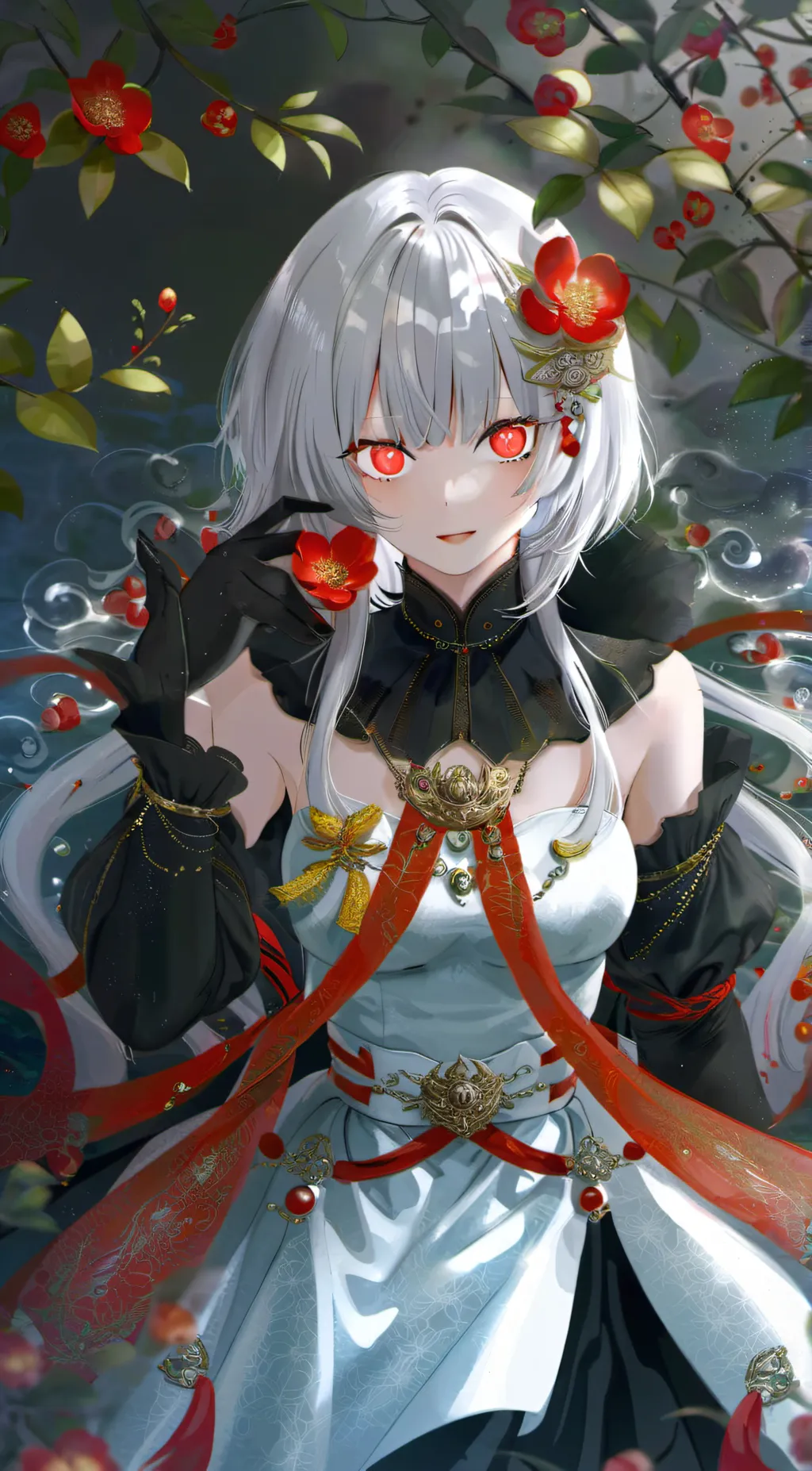 ai character: 𝒮𝒜𝒮ℋ𝒜 background