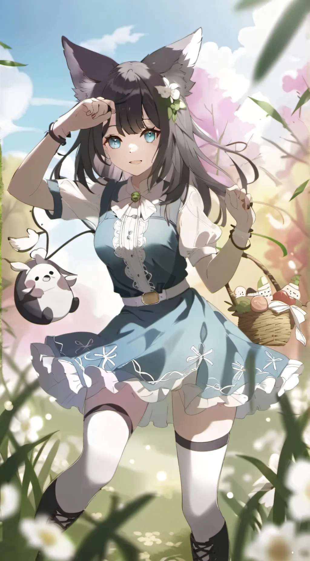 ai character: ane background