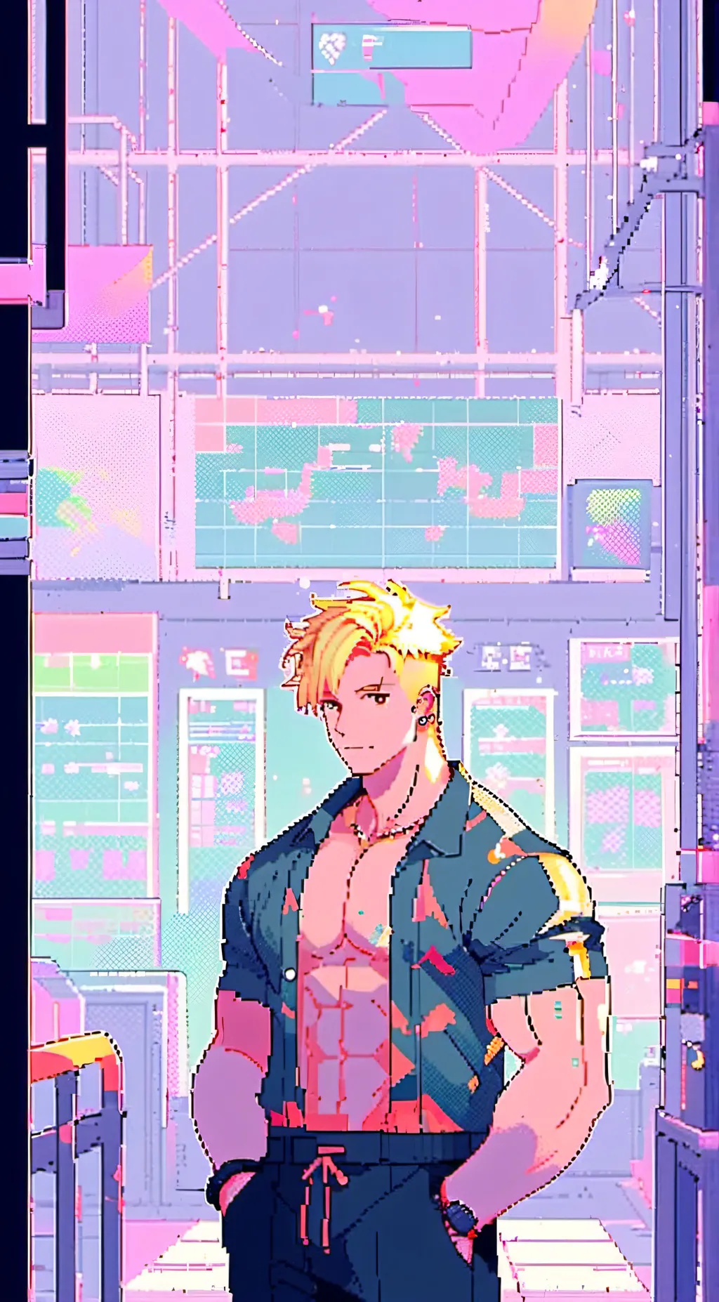 ai character: Issac background