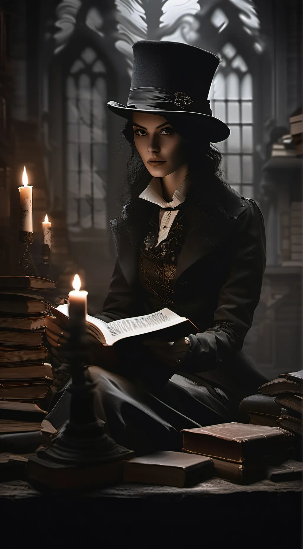 ai character: Victoria background