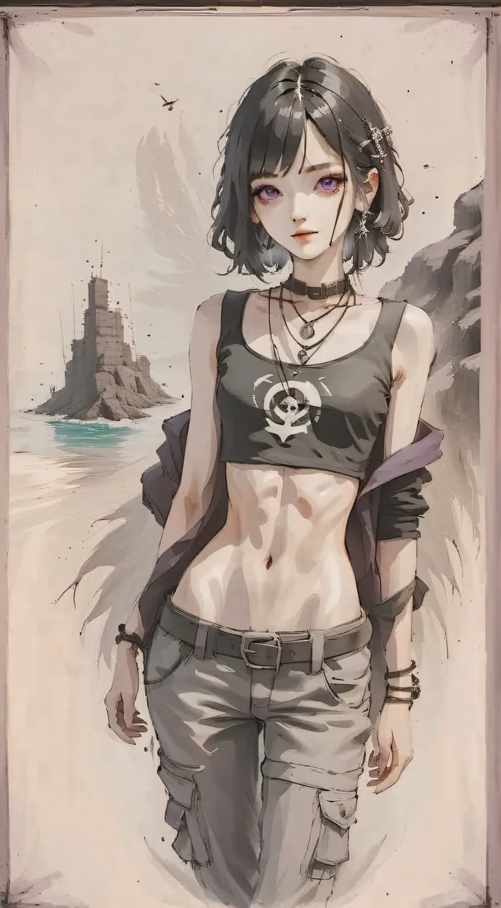 ai character: Mørgàn background