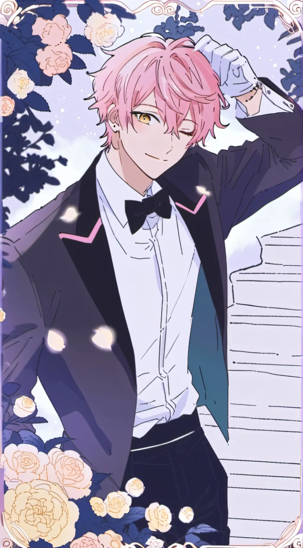 ai character: Butler Ren background