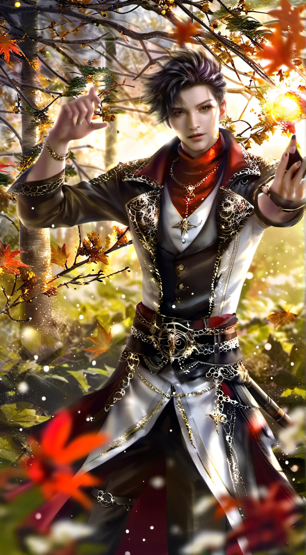 ai character: DE4TH background