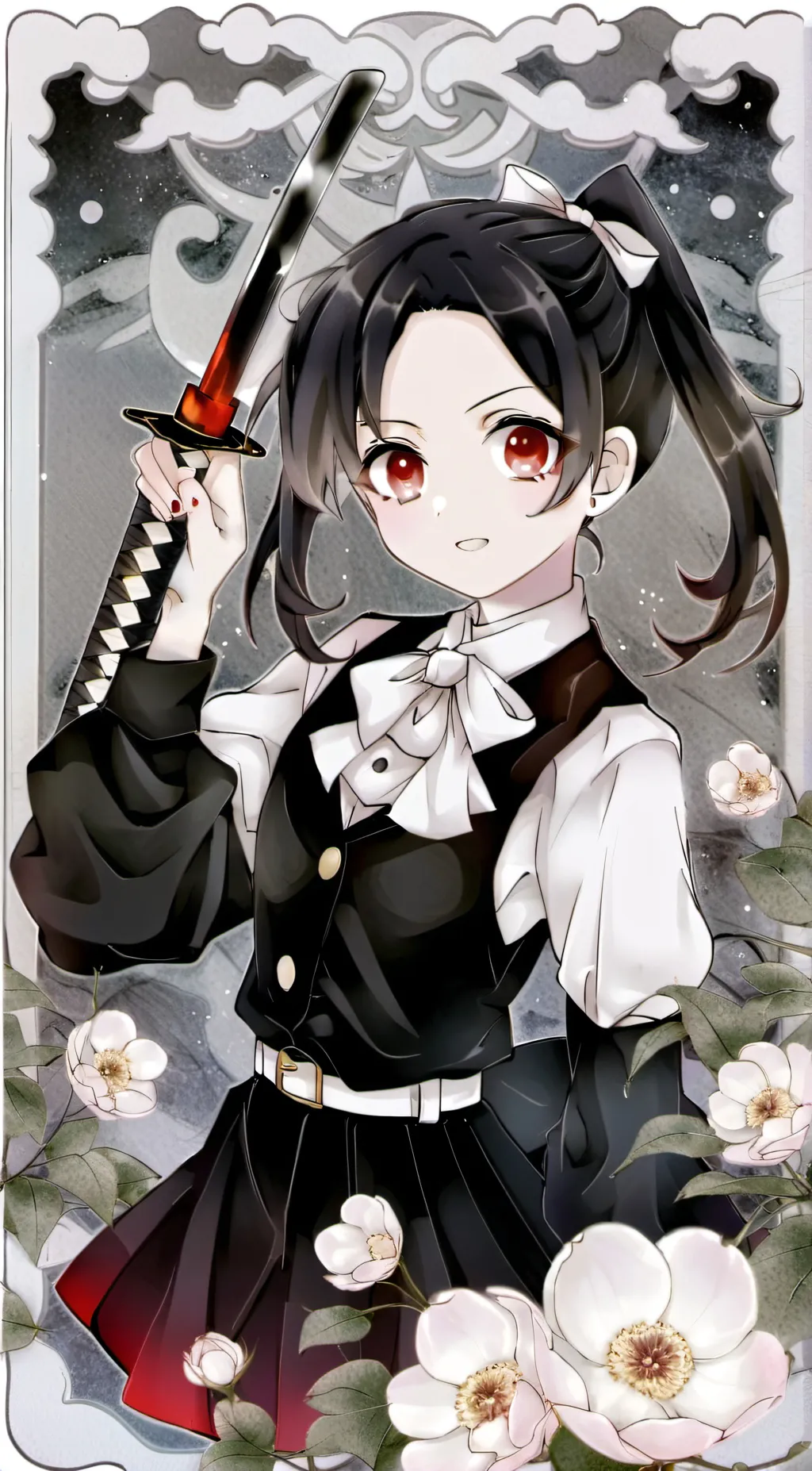 ai character: KNY  background