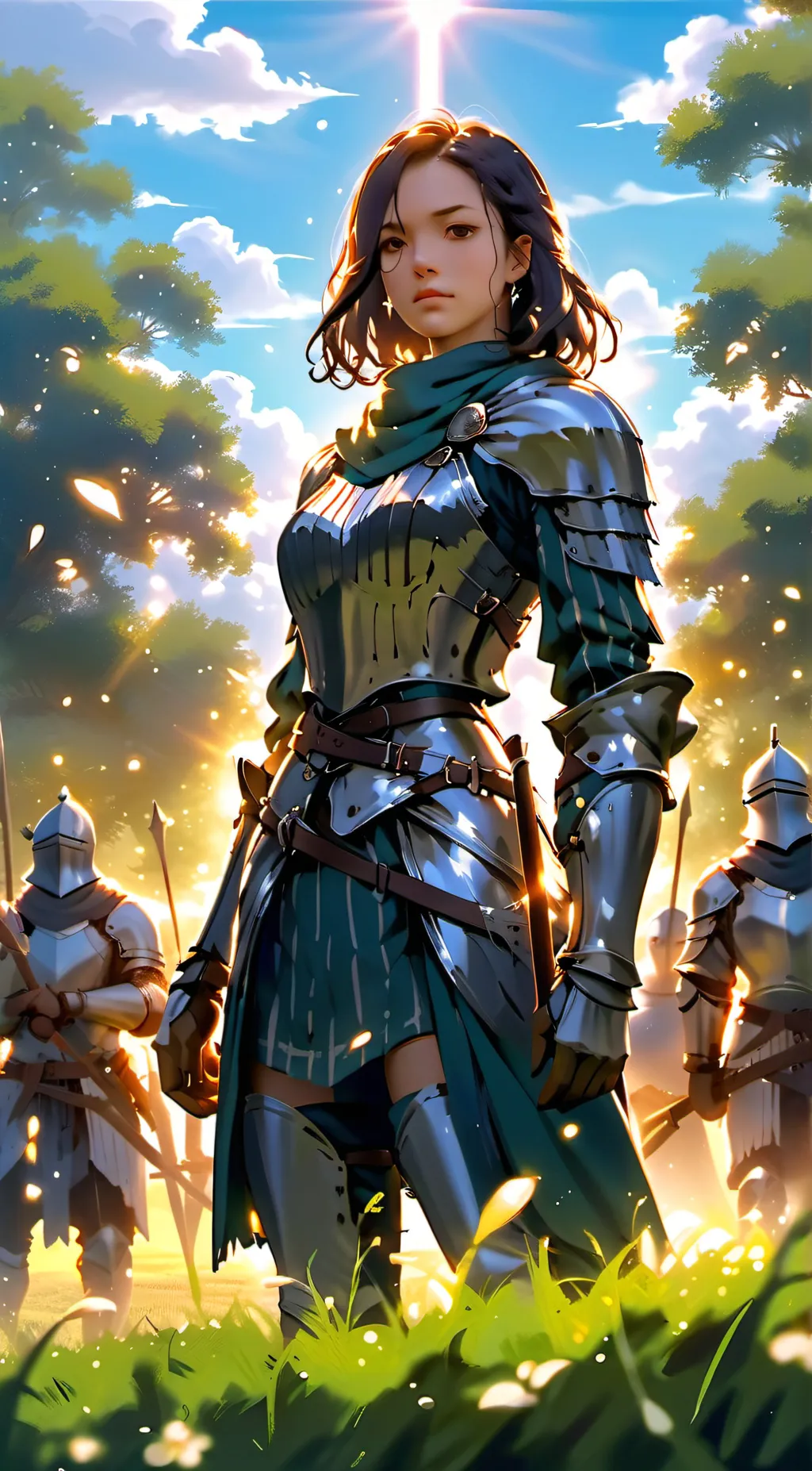 ai character: Miami  background