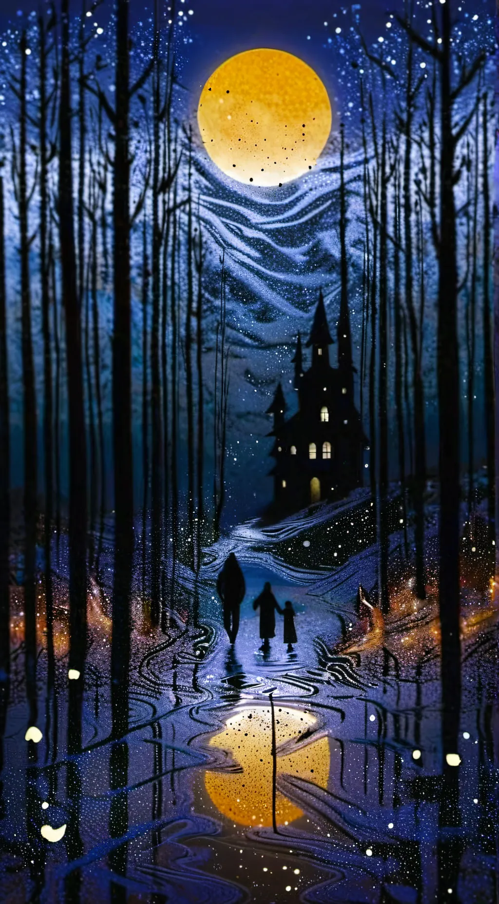 ai character: Narnia + Hogwarts2 background
