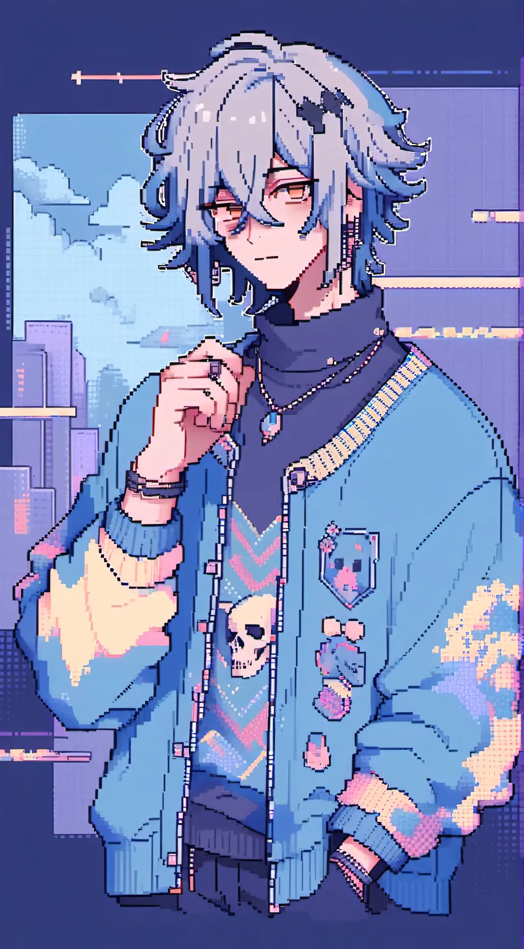 ai character: mahito background