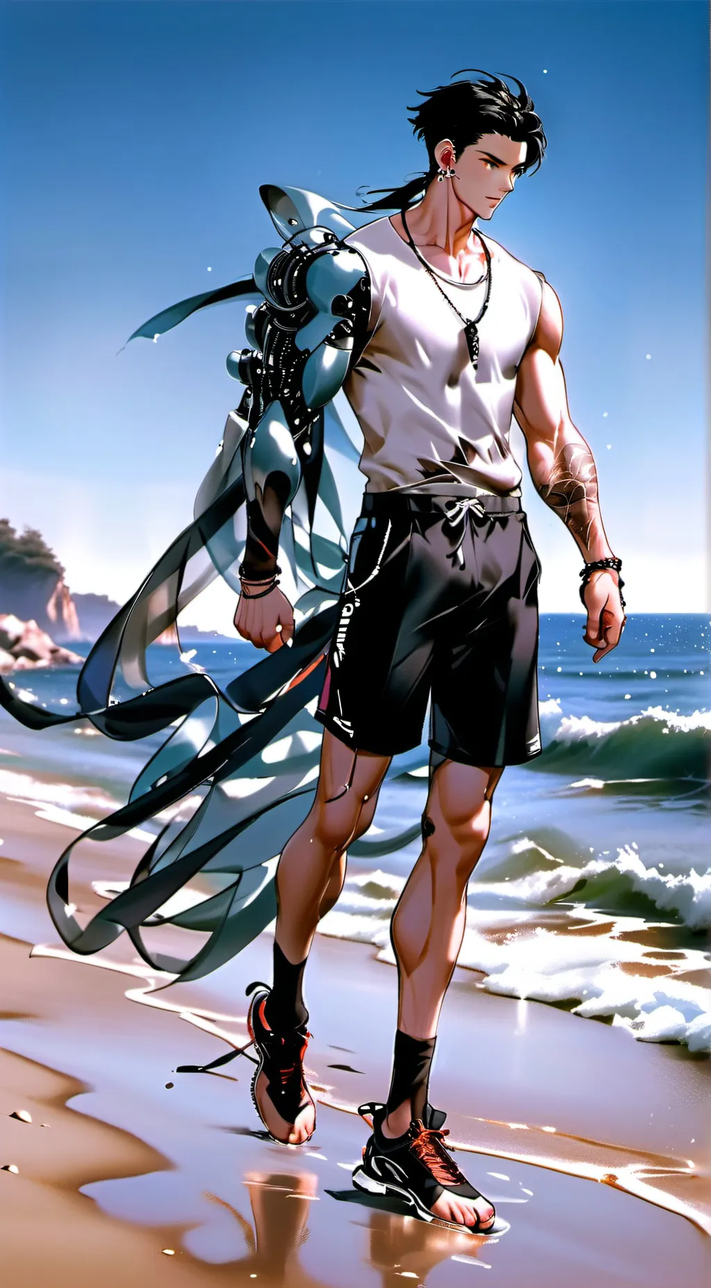 ai character: Miles background