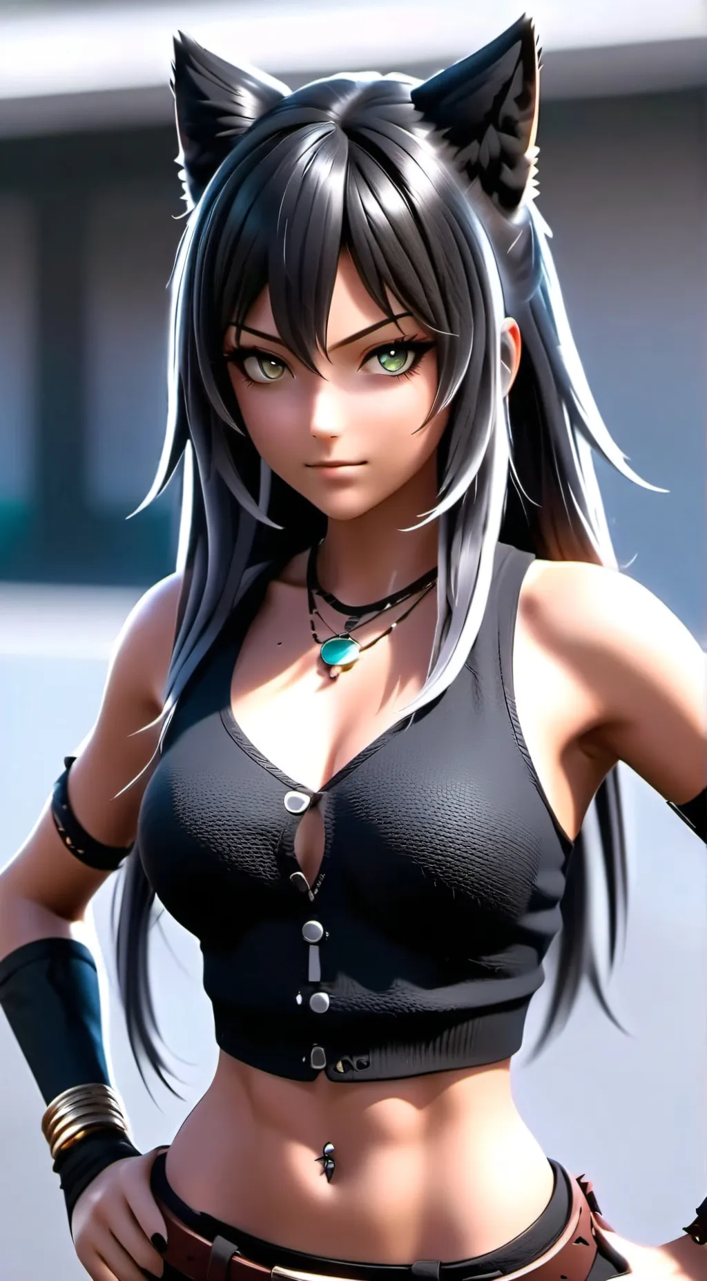 ai character: Blake Belladonna  background