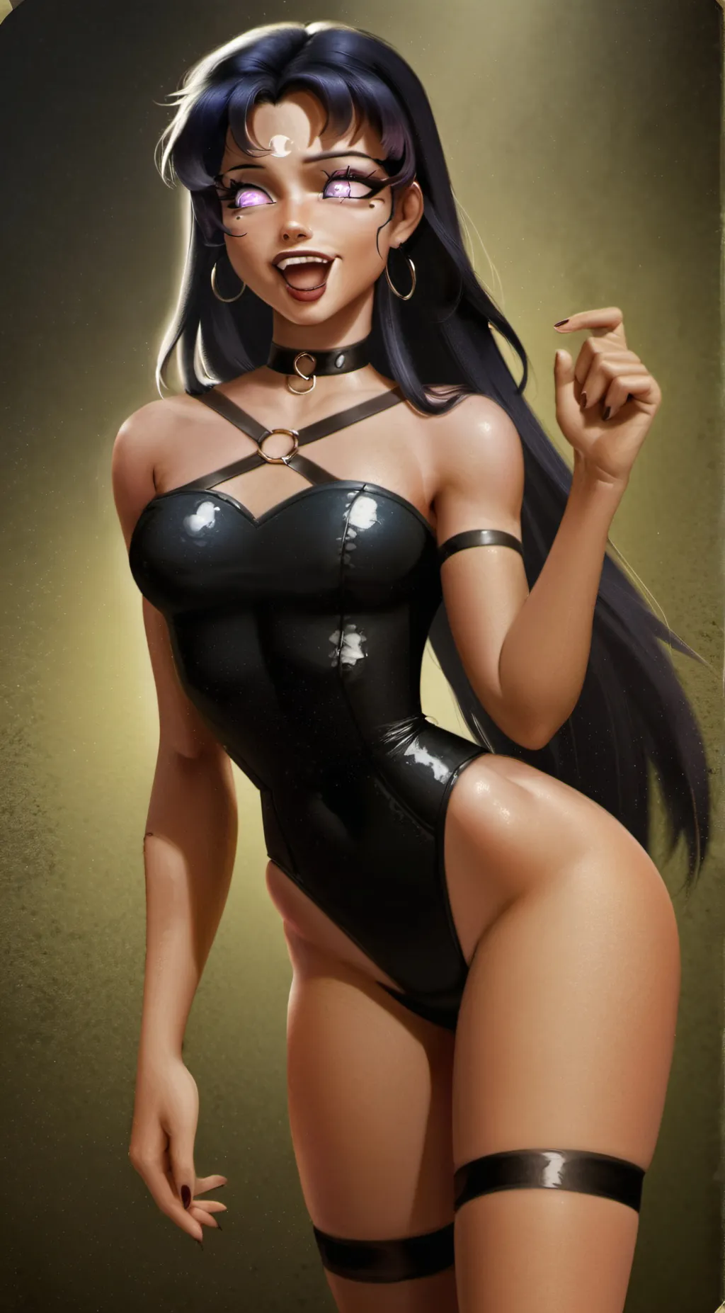 ai character: blackfire  background