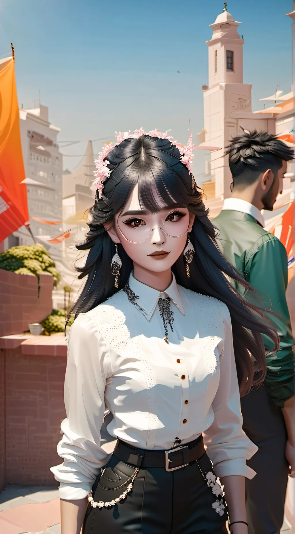 ai character: ellie background