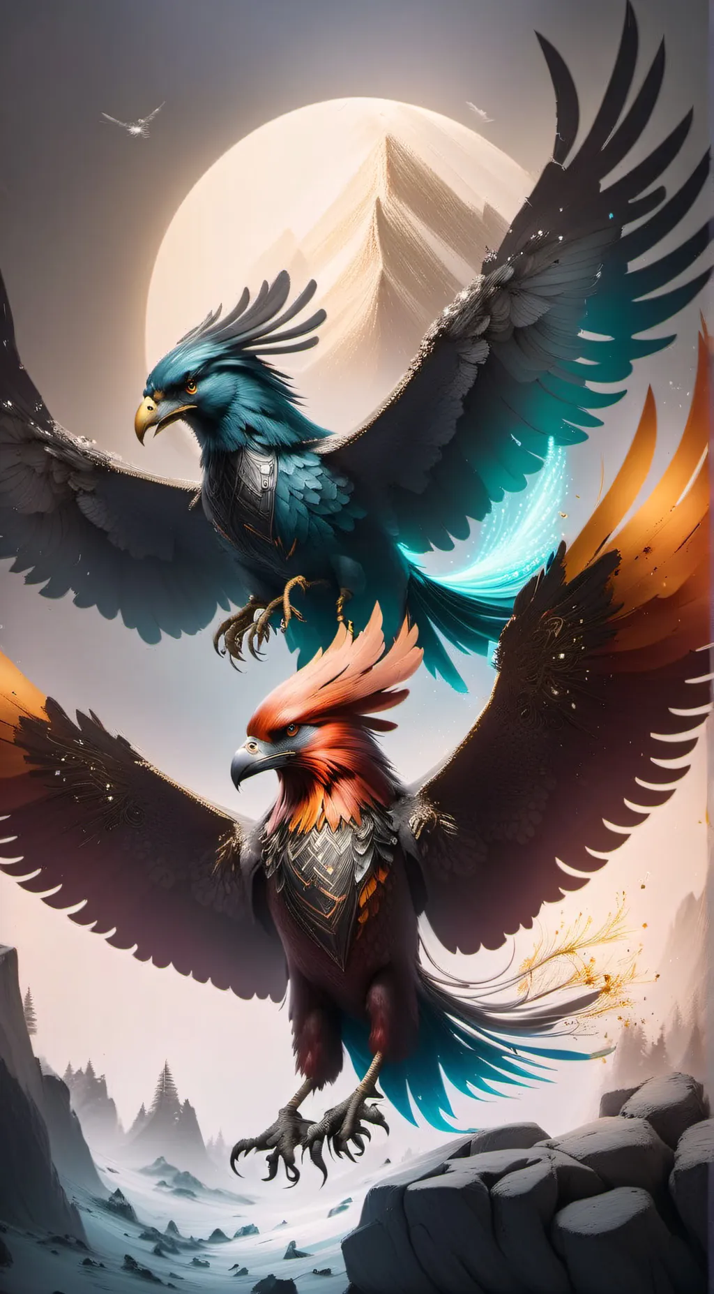 ai character: Feather Family background