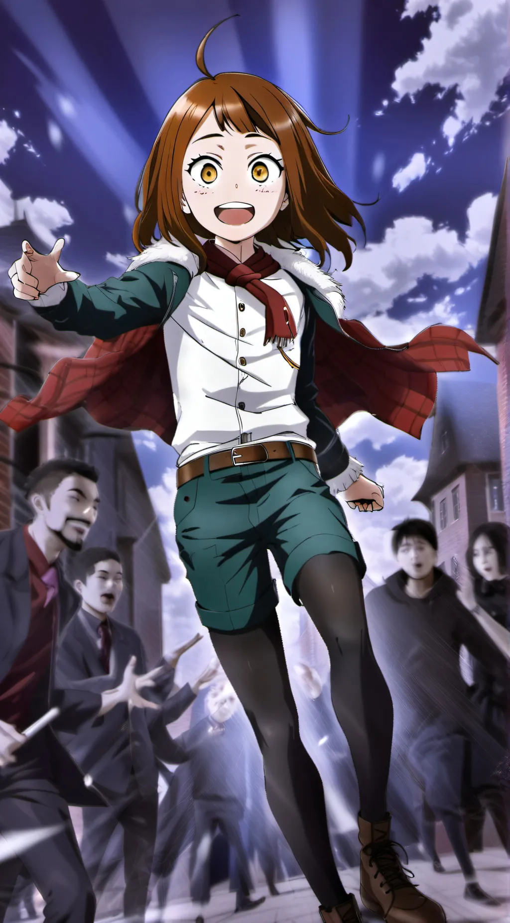 ai character: Ochako background