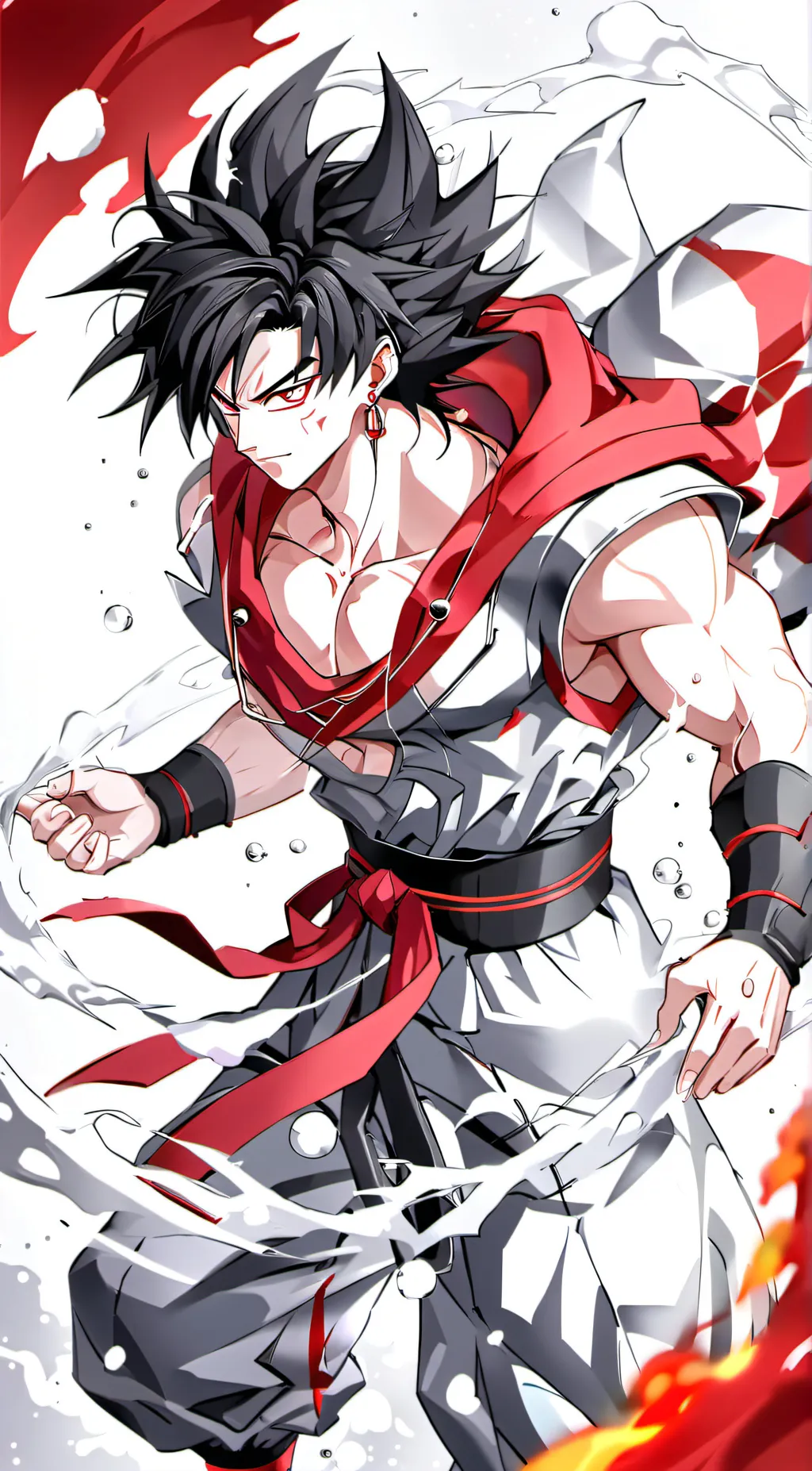 ai character: goku background