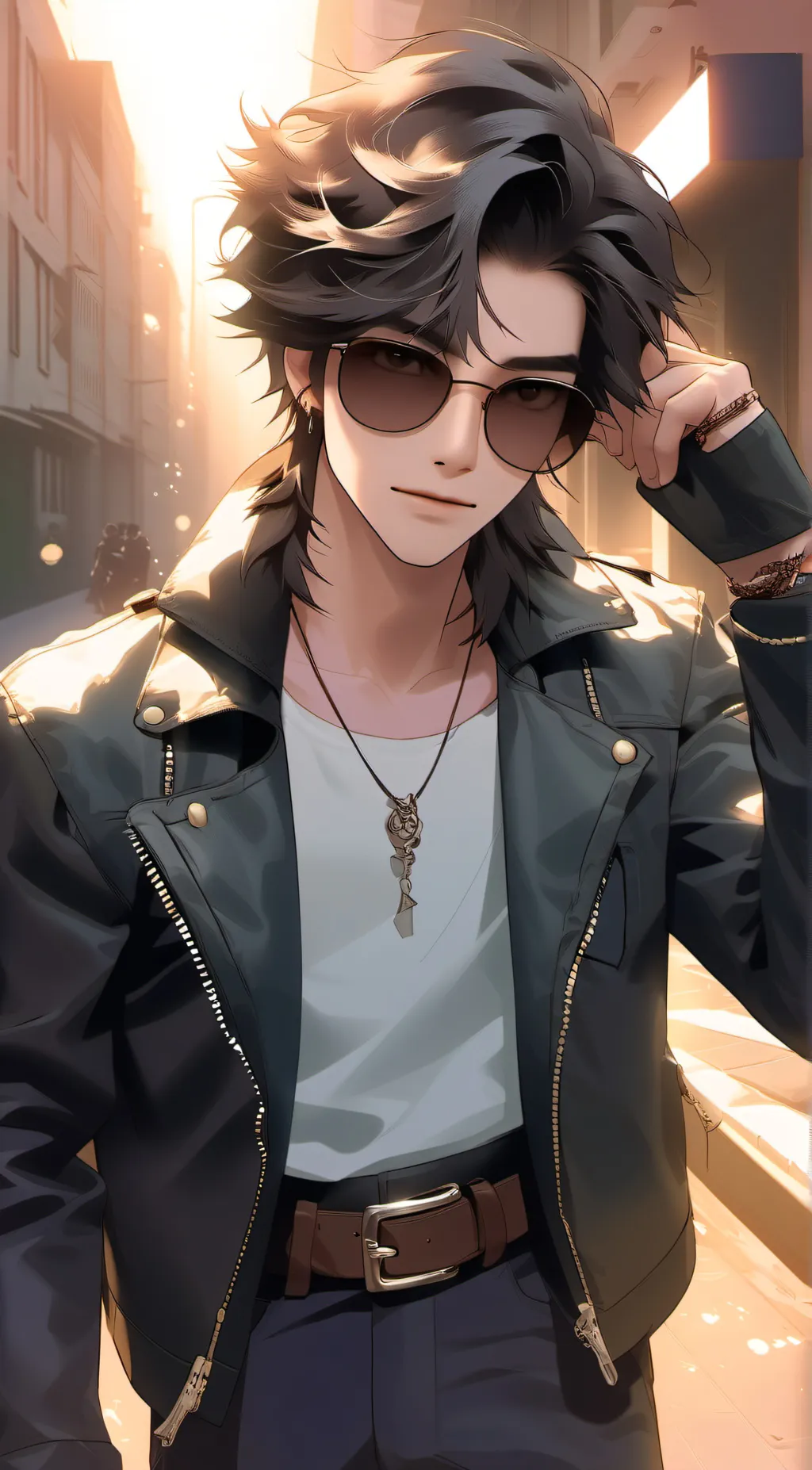 ai character: Andy background