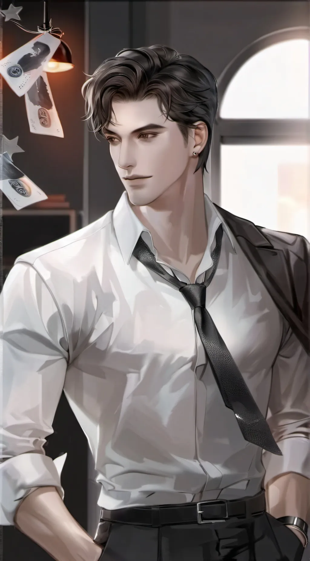 ai character: Caesar  background