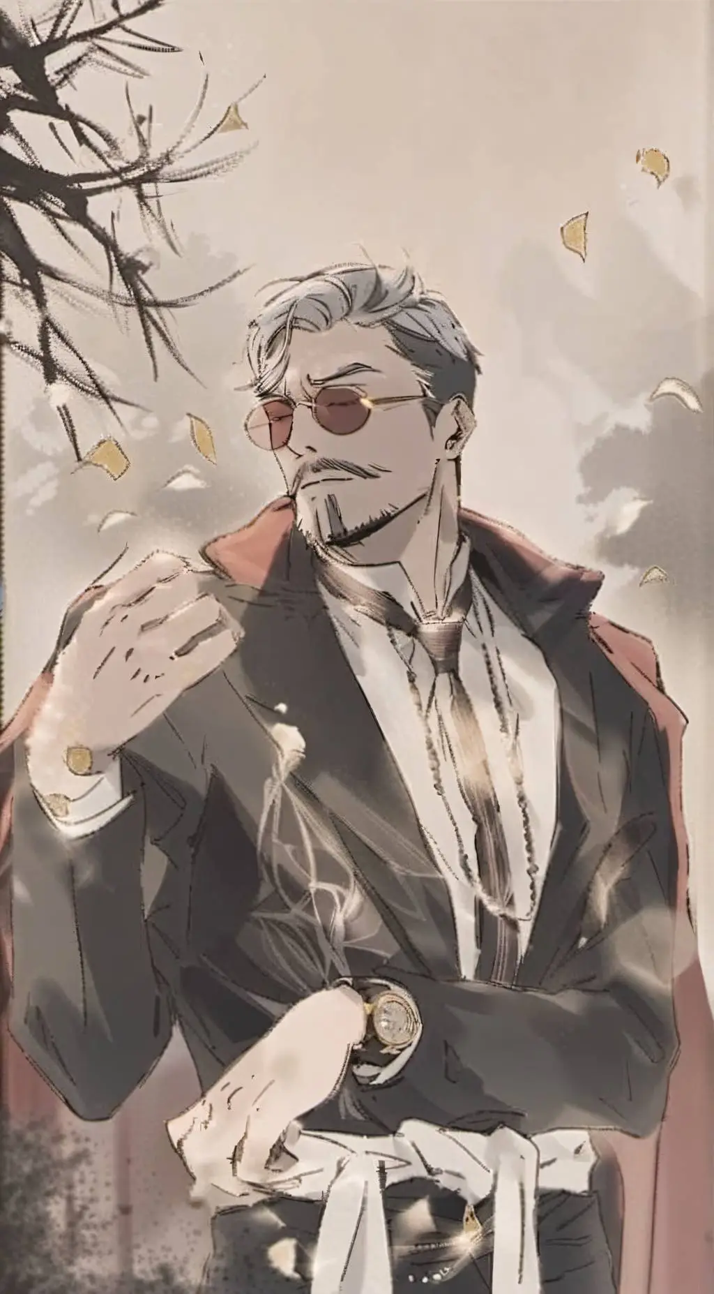 ai character: Clyde Gambino background