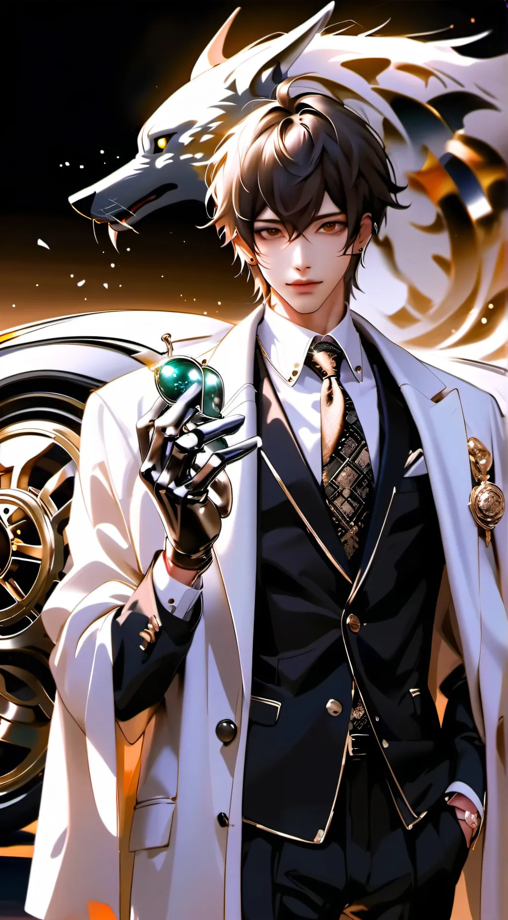 ai character: Andrew Holland background